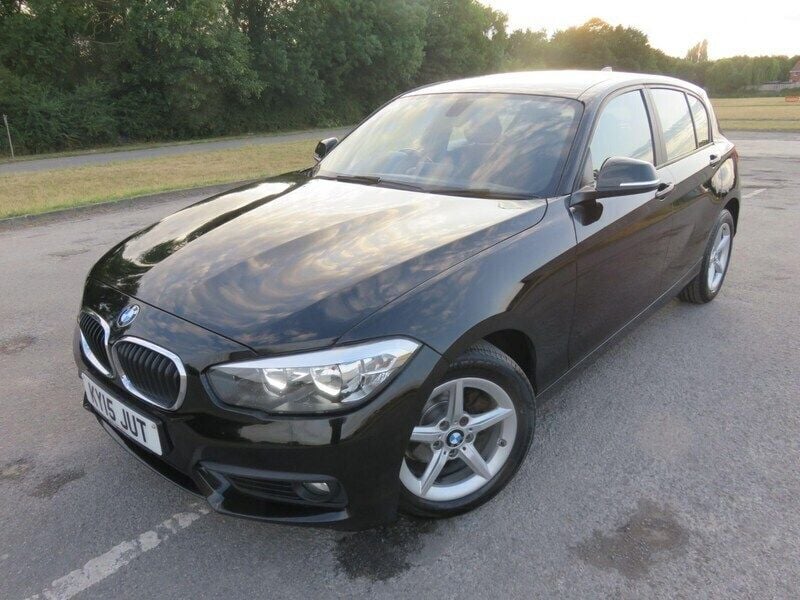 Black Used 2015 BMW 116 Hatchback | £3,690 (Fair price) - Image 1/4