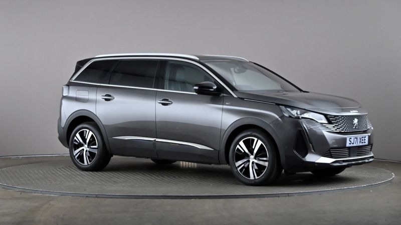 Grey Used 2021 Peugeot 5008 GT MPV | £19,698 (Fair price) - Image 1/4