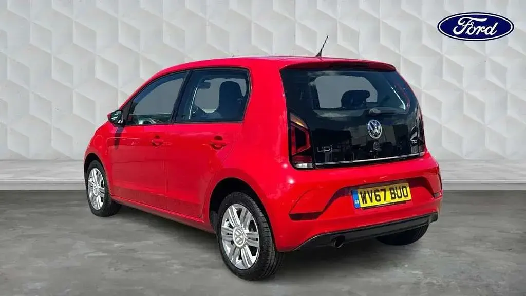Used VW up! high up! 90 HP (66 kW) 2018 Red Hatchback