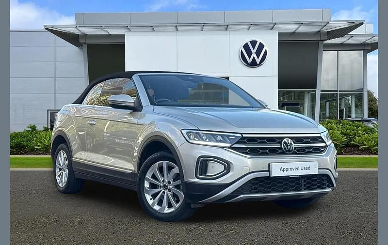Used VW T-Roc Cabriolet Style 108 HP (79 kW) 2023 Silver Cabriolet