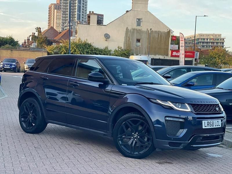 Begagnad Land Rover Range Rover evoque HSE Dynamic 240 HK (176 kW) 2018 Blå SUV