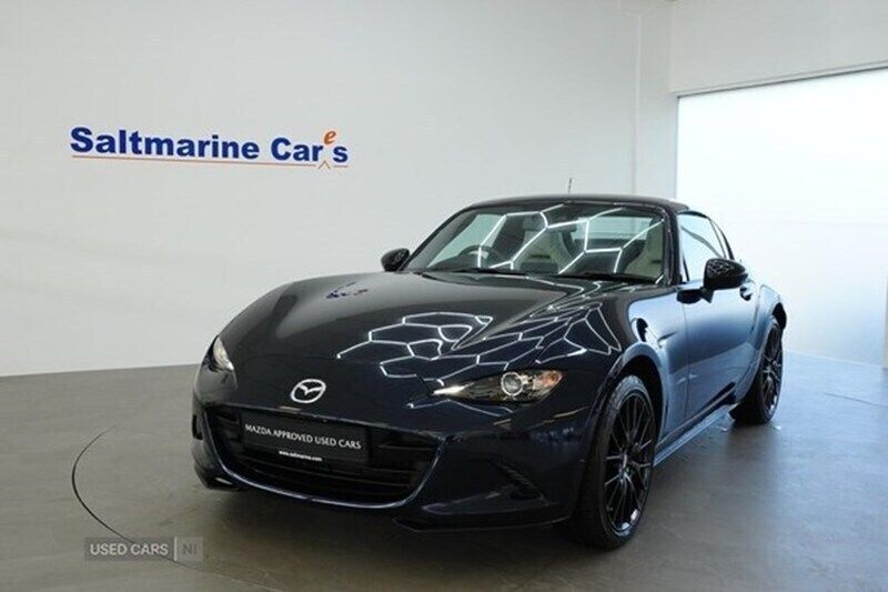 Blue Used 2023 Mazda MX5 Inclusive Cabriolet | £25,490 (Expensive) - Image 1/1