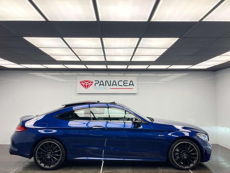 Used Mercedes C43 AMG Premium Plus 390 HP (286 kW) 2018 Blue Coupe