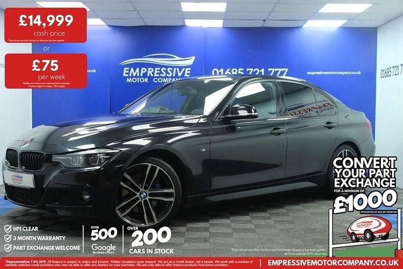 Used BMW 320 M Sport 184 HP (135 kW) 2018 Black Sedan