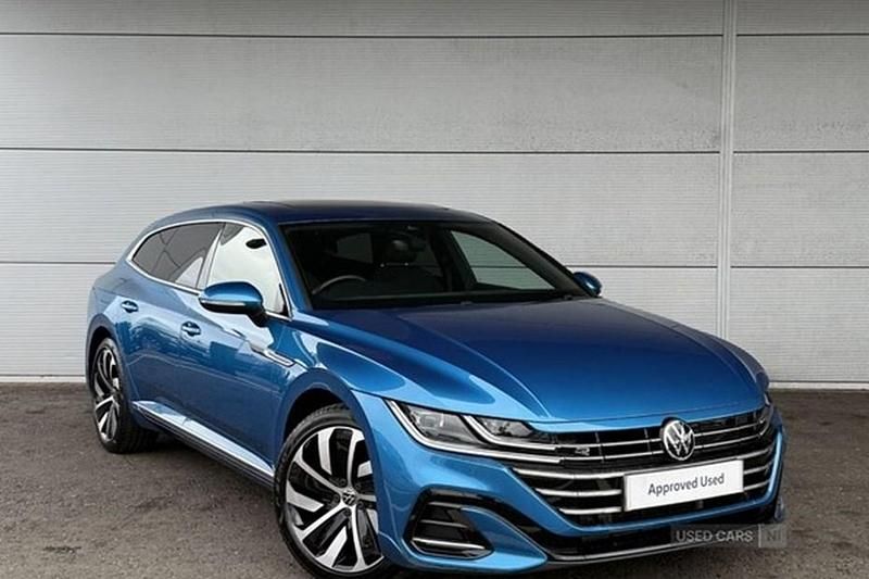 Blue Used 2022 VW Arteon R-line Estate | £24,995 (Fair price) - Image 1/1
