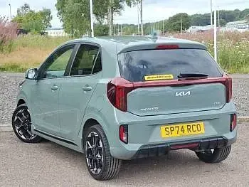 Used Kia Picanto GT-Line 62 HP (45 kW) 2024 Green Hatchback