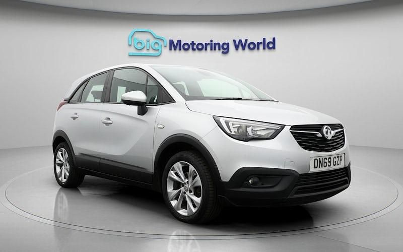 Used Vauxhall Crossland X S 110 HP (80 kW) 2019 Silver SUV