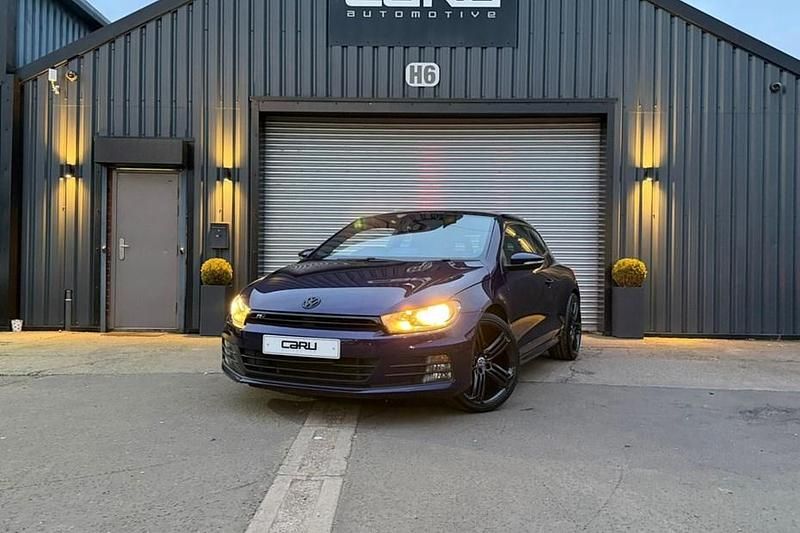 Used VW Scirocco R-line 184 HP (135 kW) 2015 Purple Coupe