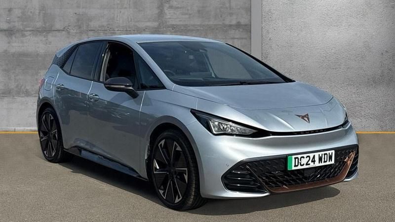 Metallic geyser silver Used 2024 Cupra Born e-Boost Hatchback | £23,990 (Fair price) - Image 1/4