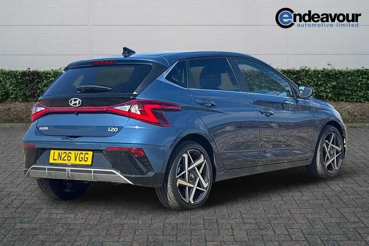 New Hyundai i20 90 HP (66 kW) 2026 Blue Hatchback