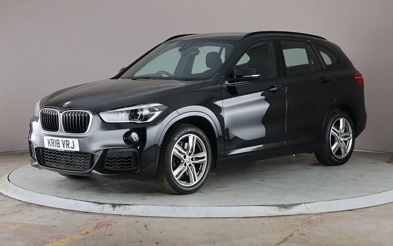 Black Used 2018 BMW X1 M Sport SUV | £15,929 (Good price) - Image 1/2