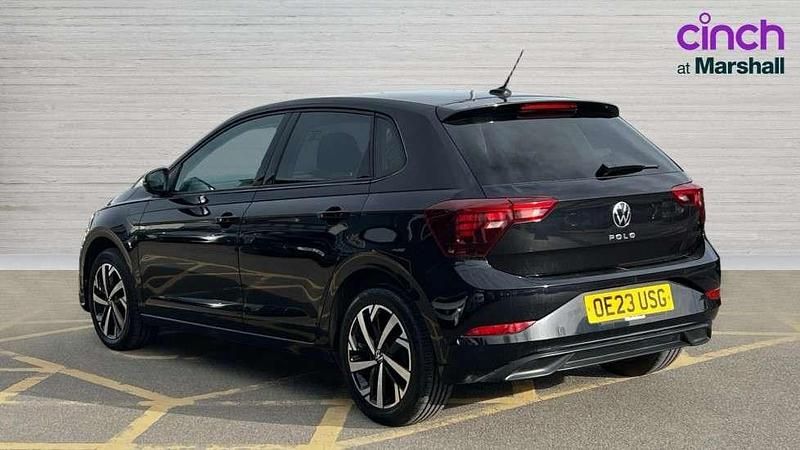 Used VW Polo Life 94 HP (69 kW) 2023 Black Hatchback