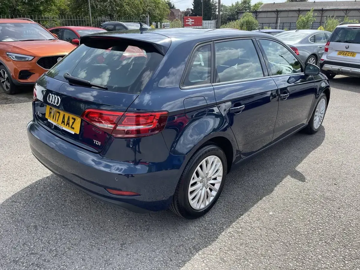 Used Audi A3 Comfort 2017 Blue Hatchback