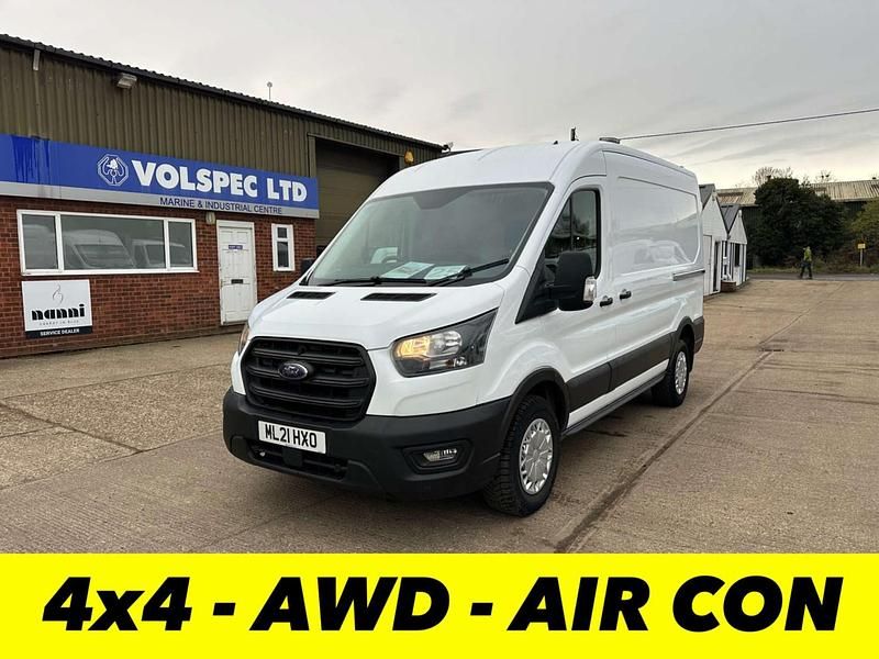 Used Ford Transit S 130 HP (95 kW) 2021 White Van