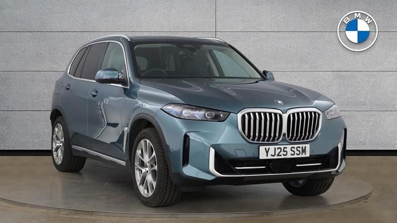Blue Used 2025 BMW X5 xLine SUV | £51,999 - Image 1/4