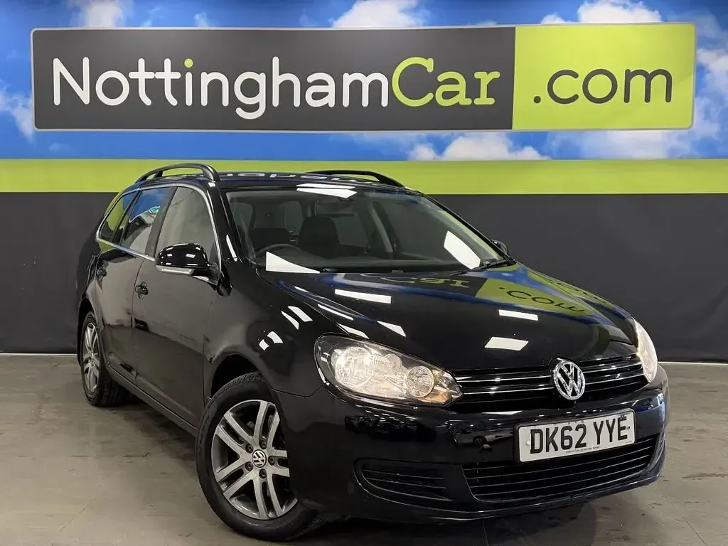 Used VW Golf VII SE 140 HP (102 kW) 2013 Black Estate
