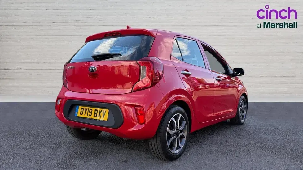 Used Kia Picanto 83 HP (61 kW) 2019 Red Hatchback