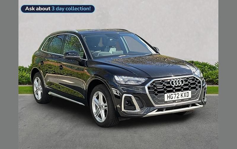 Used Audi Q5 S-Line 204 HP (150 kW) 2022 Black SUV