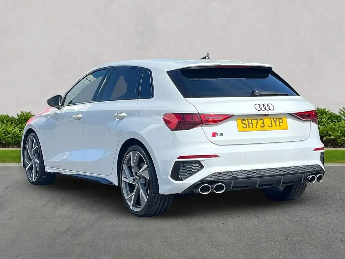 Used Audi S3 Sportback Advanced 310 HP (228 kW) 2023 White Hatchback