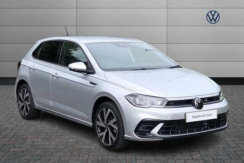 Silver Used 2025 VW Polo R-line Hatchback | £21,733 (Fair price) - Image 1/4
