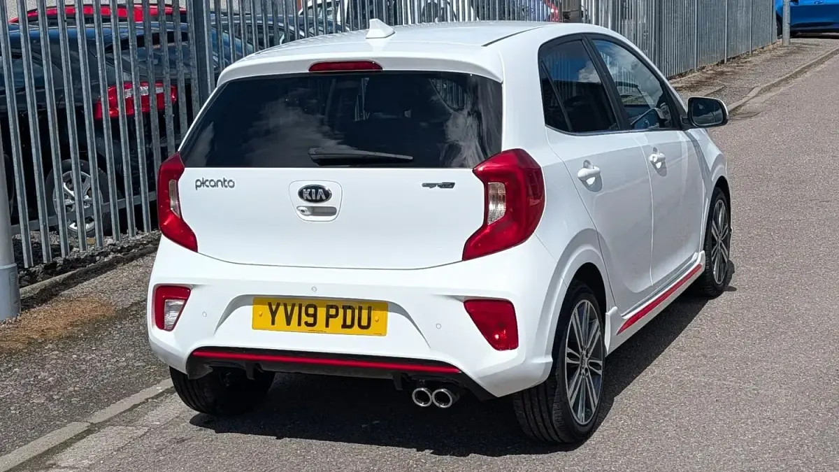Used Kia Picanto GT-Line 2019 White Hatchback