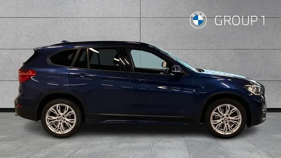 Used BMW X1 Sport Line 190 HP (139 kW) 2018 Blue SUV
