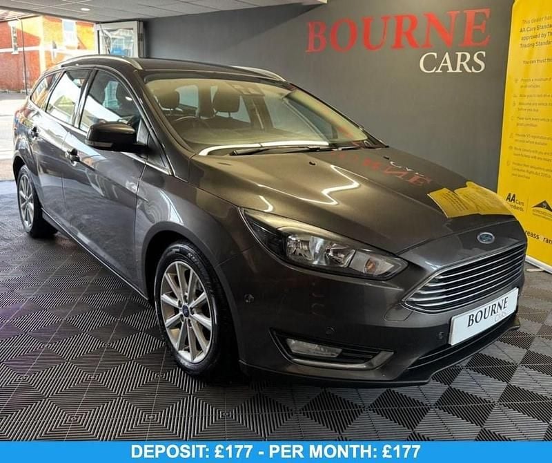 Grey Used 2015 Ford Focus Titanium Estate | £7,375 (Fair price) - Image 1/4