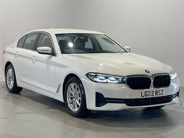 White Used 2022 BMW 520 Comfort Edition Sedan | £26,999 (Good price) - Image 1/4