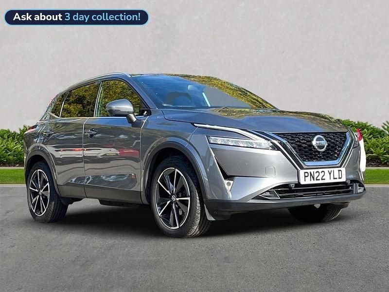 Silver Used 2022 Nissan Qashqai Tekna SUV | £22,395 (Expensive) - Image 1/4