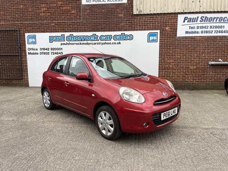 Used Nissan Micra Acenta 2011 Red Hatchback