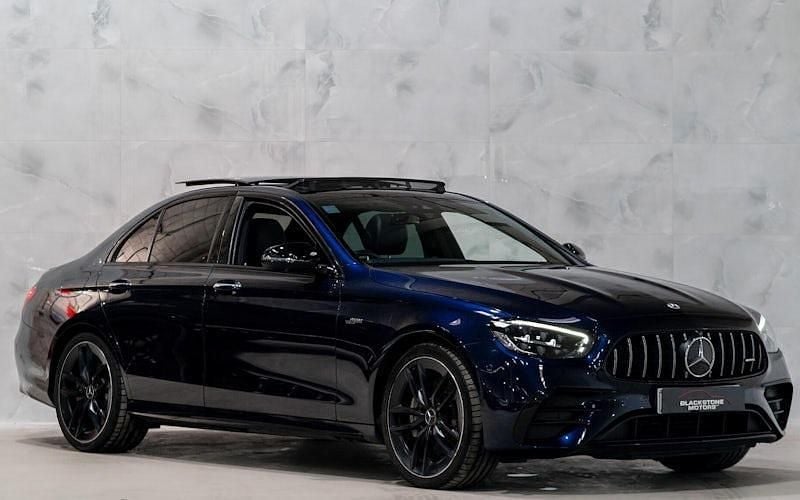 Used Mercedes E53 AMG Edition 435 HP (319 kW) 2022 Blue Sedan