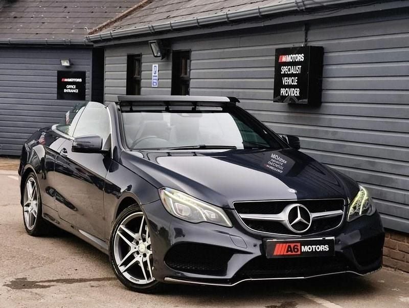 Grey Used 2016 Mercedes E350 AMG line Cabriolet | £10,389 (Fair price) - Image 1/3