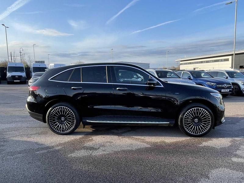 Used Mercedes EQC400 AMG Line Premium 300 kW (408 HP) 2023 Black SUV