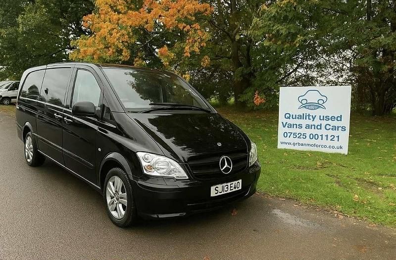 Black Used 2013 Mercedes Vito MPV | £6,495 (Fair price) - Image 1/1