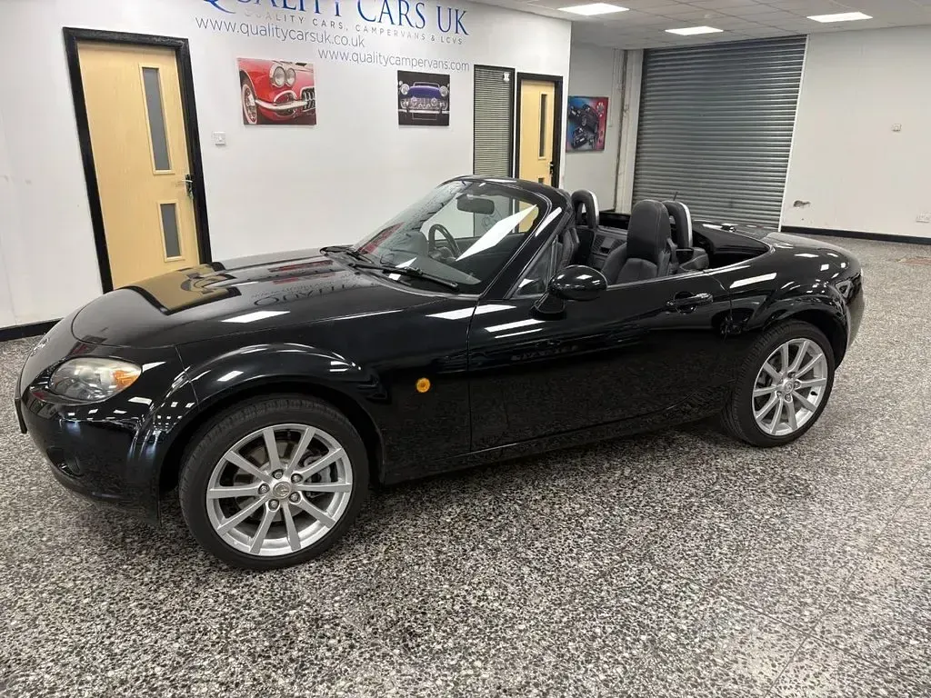 Used Mazda MX5 Inclusive 160 HP (117 kW) 2007 Black Cabriolet