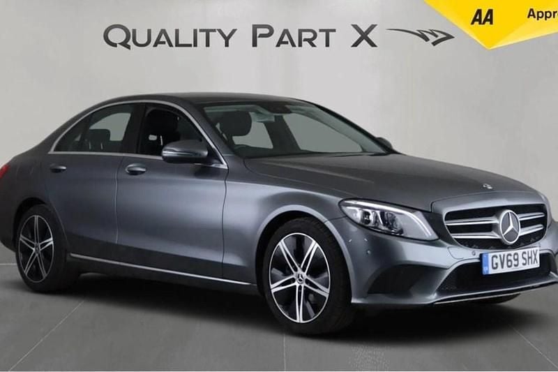 Grey Used 2020 Mercedes C220 Sport Edition Sedan | £17,979 (Good price) - Image 1/1