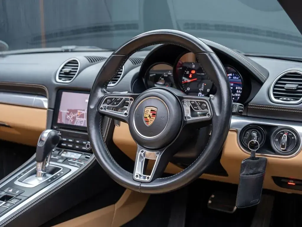 Used Porsche 718 Boxster 2017 Black Cabriolet