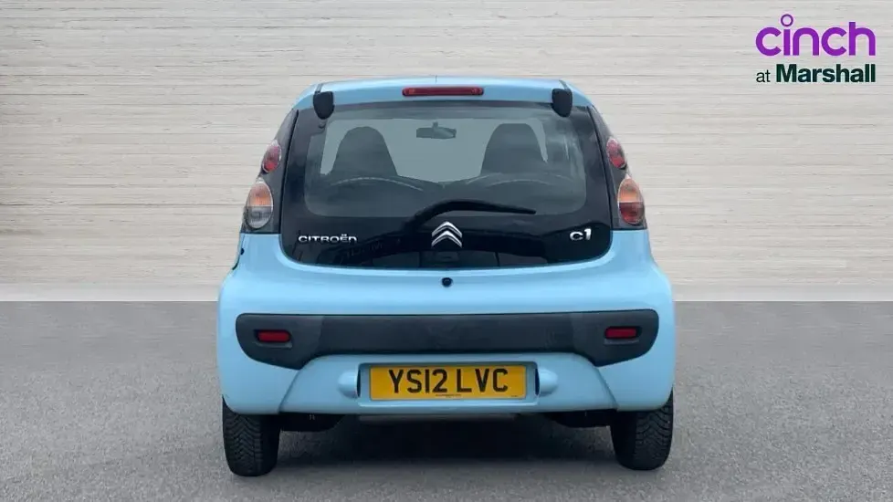 Usado Citroën C1 VTR Sport 68 CV (50 kW) 2012 Azul Utilitario