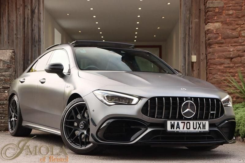 Grey Used 2020 Mercedes CLA45 AMG AMG Coupe | £40,990 (Fair price) - Image 1/4