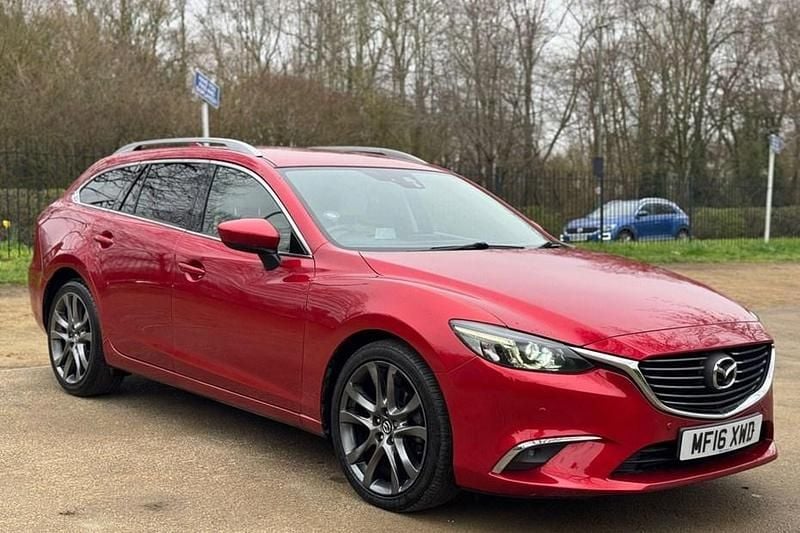 Used Mazda 6 Inclusive 150 HP (110 kW) 2016 Red Estate
