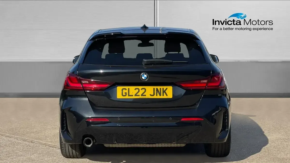 Used BMW 118 M Sport 136 HP (100 kW) 2022 Black Hatchback