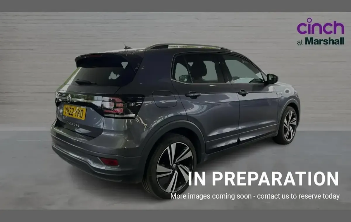 Used VW T-Cross R-line 110 HP (80 kW) 2022 Grey SUV