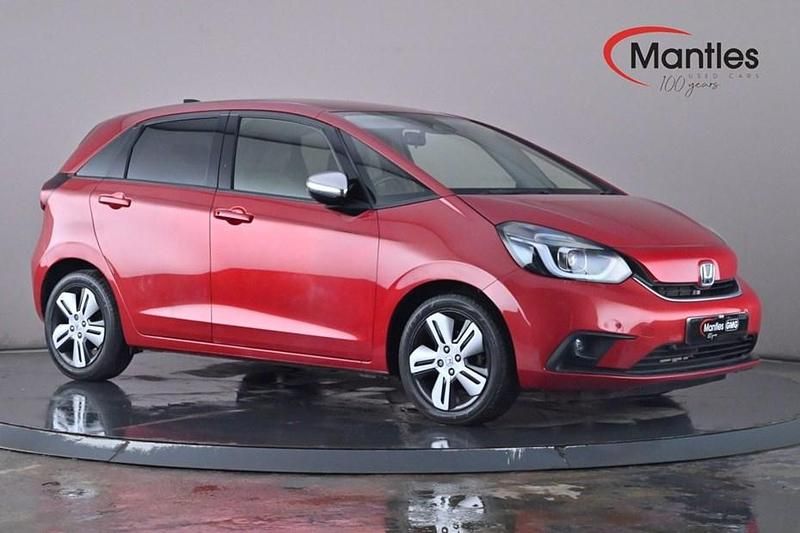 Red Used 2021 Honda Jazz Hybrid Hatchback | £13,500 (Good price) - Image 1/1