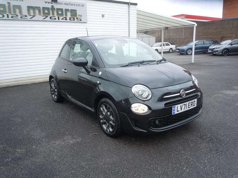 Used Fiat 500 S 2021 Black Hatchback