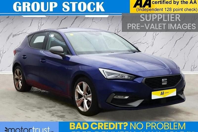 Blue Used 2021 Seat Leon FR Hatchback | £13,500 (Fair price) - Image 1/1