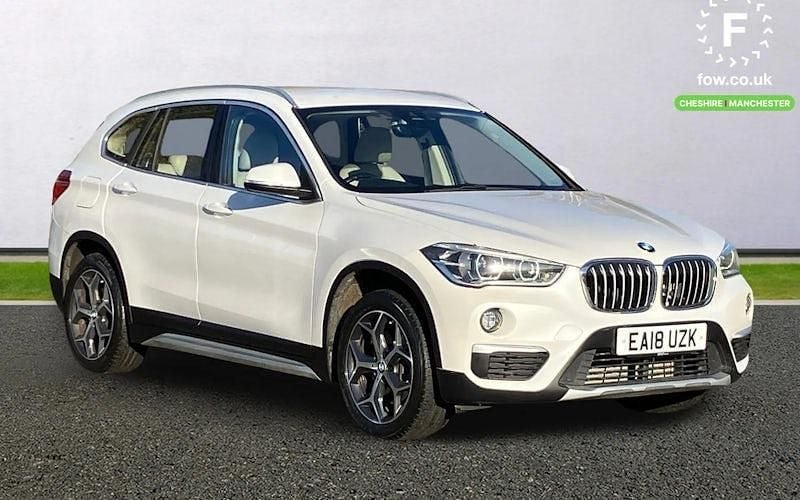 White Used 2018 BMW X1 xLine SUV | £16,199 (Good price) - Image 1/4
