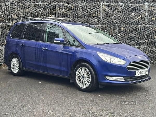 Begagnad Ford Galaxy Zetec 150 HK (110 kW) 2018 Blå Minibuss