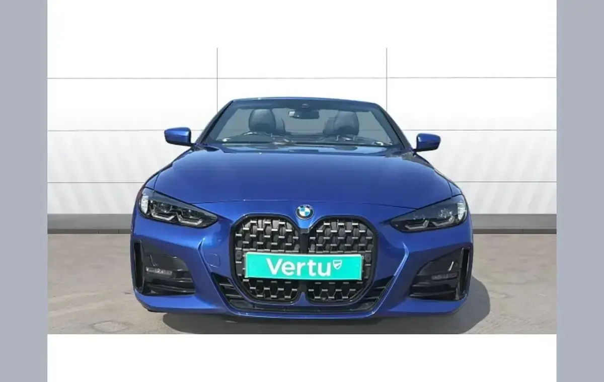 Used BMW 420 M Sport 187 HP (137 kW) 2022 Blue Cabriolet