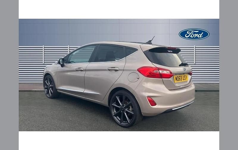 Used Ford Fiesta Vignale 125 HP (91 kW) 2019 Beige Hatchback