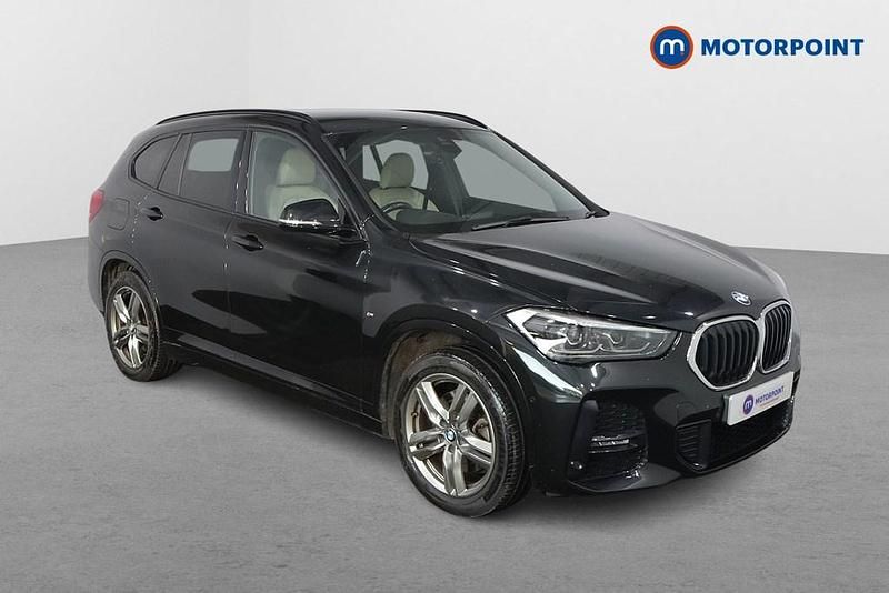 Black Used 2021 BMW X1 M Sport SUV | £19,649 (Fair price) - Image 1/4